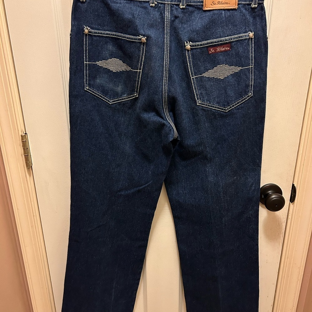 Saint Hilaire Jeans Sz 34/35 - Picture 8 of 12